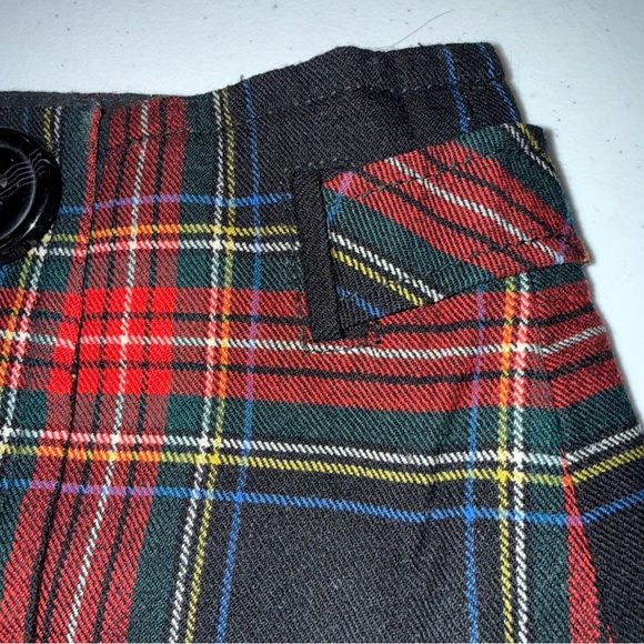 Gap Skirt Womens Size 6 Red-Black Lined Plaid Schoolgirl Academia Wool - Picture 2 of 9